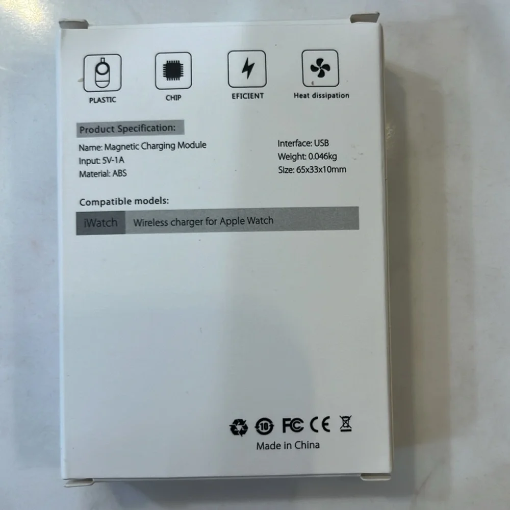 Magnetic charging module for Apple Watch wireless charger